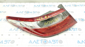 Lampa exterioară aripă stângă Toyota Camry v55 15-17 SUA zgârieturi