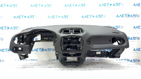 Torpedo cu airbag frontal pentru Jeep Renegade 15- negru.