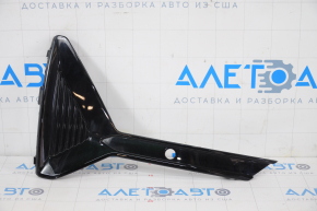 Решетка переднего бампера боковая правая Polestar 2 21-25 черн глянец, без ПТФ, под парктроник