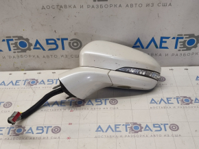 Зеркало боковое левое Ford Fusion mk5 13-20 14 пинов, BSM, автозатемн, поворотник,подогрев, подсветка, белое