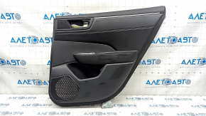 Placa de ornamente usi spate dreapta Honda Clarity 18-21 usa negru, insertie piele, zgarieturi