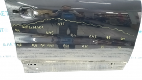Дверь голая передняя правая VW Tiguan 09-17 черный LC9X, деланная, крашена 0,3