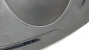 Panoul frontal al bordului cu AIRBAG VW Tiguan 09-17 negru, squib ruginit, necesita curatare, fisura