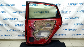 Дверь в сборе задняя правая Toyota Prius 30 10-15 красный 3R3, тычка, скол