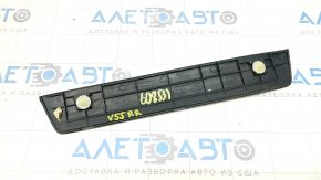 Garnitura prag spate dreapta exterior Toyota Camry v55 15-17 usa negru, tip 2, zgarieturi