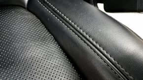 Пассажирское сидение Jeep Cherokee KL 19-23 с AIRBAG, кожа черное, электро, царапины
