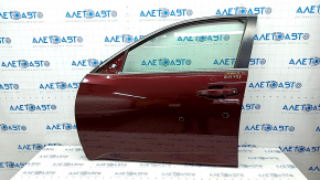 Дверь в сборе передняя левая Honda Insight 19-22 красный R-543P, keyless, тычки