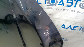 Капот голый Honda Civic X FC 16-21 сталь, черный NH-731P, полезла краска, тычка, царапины, сколы