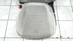 Водительское сидение Honda Insight 19-22 без airbag, механическое, ткань, серое, под химчистку