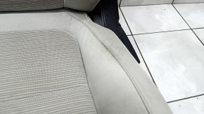 Водительское сидение Honda Insight 19-22 без airbag, механическое, ткань, серое, под химчистку