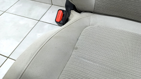 Водительское сидение Honda Insight 19-22 без airbag, механическое, ткань, серое, под химчистку