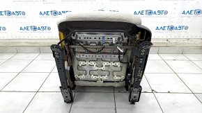 Водительское сидение Honda Insight 19-22 без airbag, механическое, ткань, серое, под химчистку