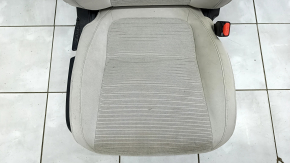 Scaun pasager Honda Insight 19-22 fara airbag, mecanic, stofa, gri, curatat uscat