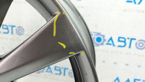 Диск колесный R18 Mazda 3 19-26 серебро, бордюрка