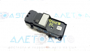 Controlul geamului electric din față stânga Honda Civic X FC 16-21 4d negru, 2 auto, cu keyless.