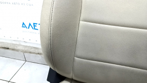 Scaun sofer Infiniti QX50 19- cu airbag, electric, incalzit, piele bej, uzat, zgarieturi pe spate, pentru curatare