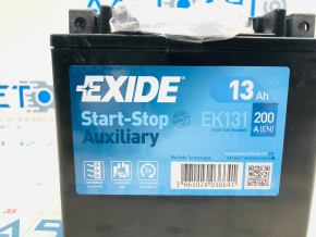 Baterie auto 12V JEEP COMPASS 17- Start-Stop suplimentară 13Ah 200A Auxiliară AGM +- Inversă nouă neoriginală EXIDE