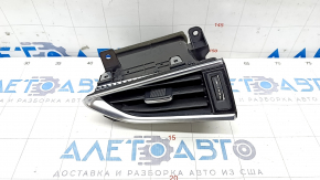 Deflector canal aer panou frontal dreapta Infiniti QX50 19 - negru cu crom