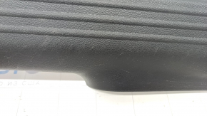 Decorație prag spate dreapta Infiniti QX50 19- negru, fragment decupat, zgârieturi