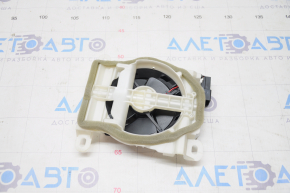 Ventilator pentru spătar, față stânga Lexus GS350 GS460 GS450h 07-11 piele neagră, cu suport