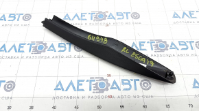 Decorat pentru balustrada longitudinala, spate stanga Ford Escape MK3 13-19 negru, cap