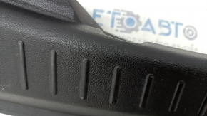 Decorație deschidere portbagaj Ford Escape MK3 16-19 negru, zgârieturi