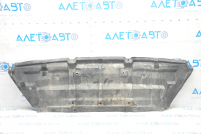 Protectia barei fata Toyota Highlander 08-10 are rupturi, lipseste un fragment