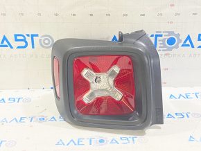 Lampa stânga Jeep Renegade 15-18 pre-restilizare, cu ramă neagră, nouă, neoriginală DEPO Taiwan.