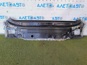 Panoul din spate al Audi A6 C7 12-18, format din 2 piese, pe caroserie, negru.