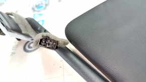 Козырек правый Volkswagen ID.4 21-22 черный с подсветкой, без крючка