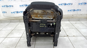 Водительское сидение Nissan Rogue 23-26 без airbag, механическое, ткань черная US built, под химчистку, ржавое снизу