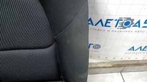 Пассажирское сидение Mazda CX-5 17-18 без airbag, ткань черн, механическое, царапины на накладке, под химчистку
