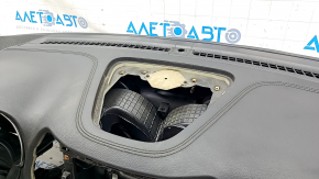 Panoul frontal al planșei de bord cu AIRBAG Jeep Cherokee KL 19-21 negru, închidere ruptă