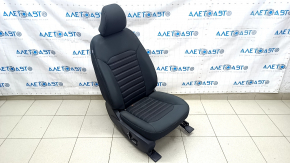 Пассажирское сидение Ford Fusion mk5 17-20 без airbag, электро, тряпка черная, под чистку