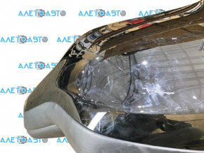 Пассажирское сидение Tesla Model X 16-21 с AIRBAG кожа черн, царапины на накладке, дефект кожи