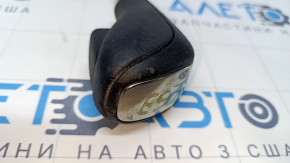 Buton de viteze BMW 335i e92 07-13 cauciuc, negru, crom, zgarieturi, abraziuni