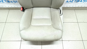 Scaun sofer Volvo XC90 16-17 cu airbag, electric, piele gri, fisuri in piele, pentru curatare