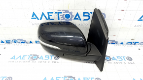 Зеркало боковое правое Ford Edge 19- 12 пинов, поворотник, подсветка, подогрев, BSM, черное