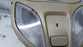 Lampa de curtoazie fata Hyundai Santa FE Sport 13-18 bej fara trapa tip 1, zgarieturi