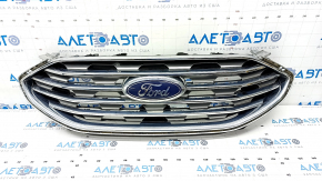 Решетка радиатора grill Ford Edge 19- в сборе со значком, без камеры, тычка