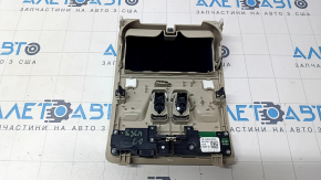 Плафон освещения передний Ford Escape MK4 20-26 под панораму, бежевый, царапины