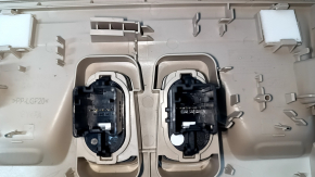 Плафон освещения передний Ford Escape MK4 20-26 под панораму, бежевый, царапины