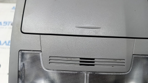 Плафон освещения передний Toyota Camry v55 15-17 usa без люка, серый, царапины