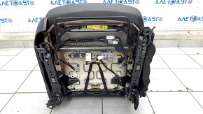 Scaun pasager Lexus CT200h 11-17 fără airbag, mecanic, încălzit, piele neagră, curățabil uscat