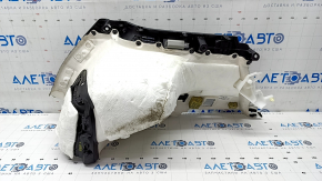 Decorat arc drept Lexus CT200h 11-17 negru, zgârieturi, necesită curățare, fixarea ornamentelor rupte