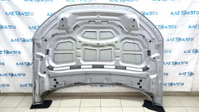Капот голый Audi Q5 80A 18-24 алюминий, серебро LZ7G, песок, сколы