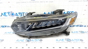 Фара передняя левая голая Honda Accord 18-22 hybrid, песок