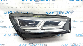 Фара передняя правая в сборе Audi Q5 80A 18-20 LED, песок