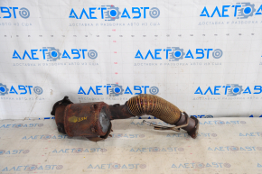 Катализатор Ford Fusion mk5 13-19 1.5T 1.6T примята, порвана сетка