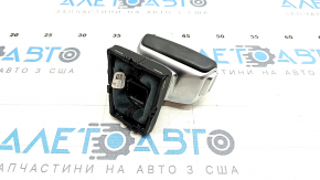 Ручка КПП Audi Q5 80A 18-20 кожа, черная, царапины